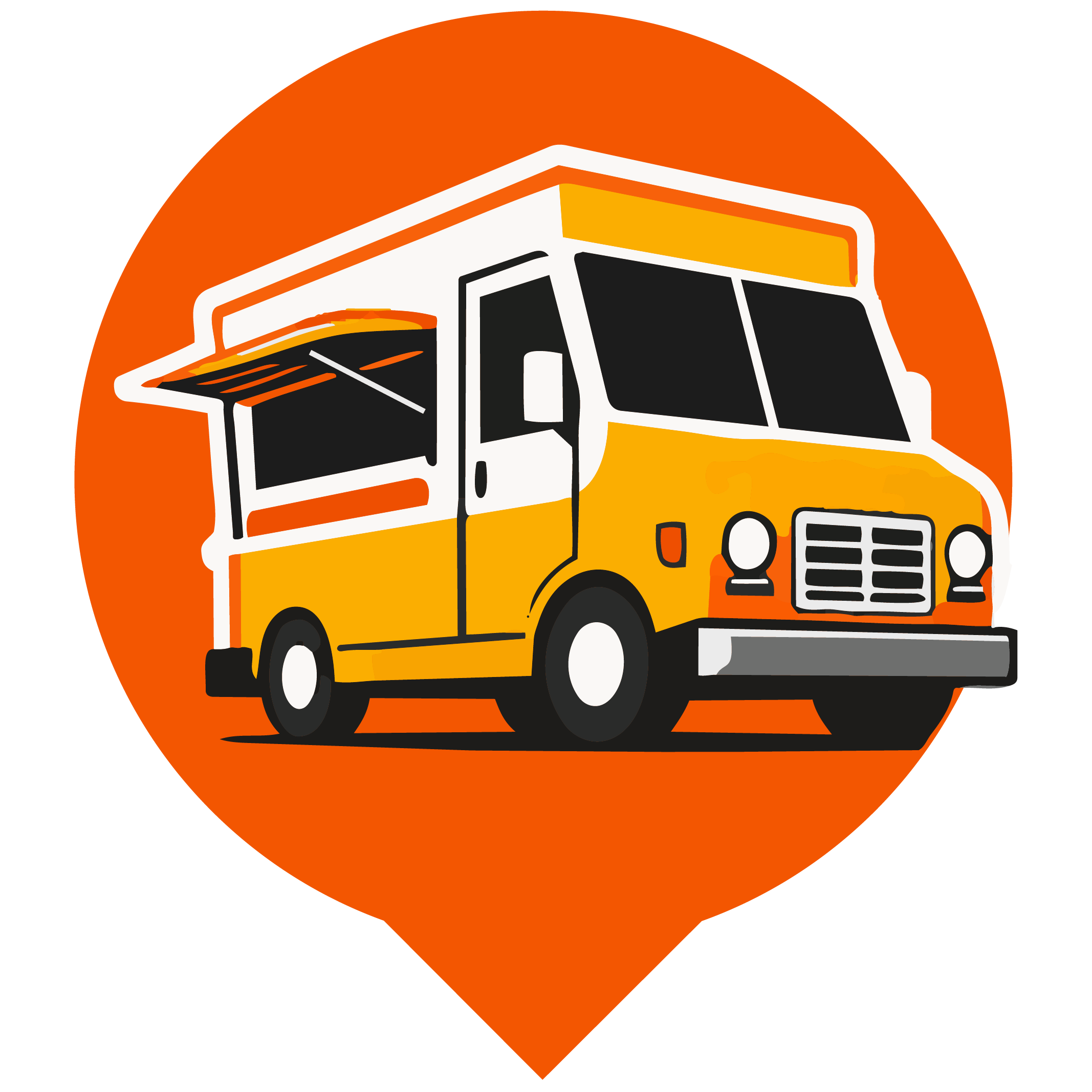 Food Truck Hub Logo